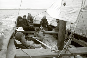 Les règlages du Telenn Mor après sa sortie de chantier