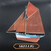 Logo un langoustier pour Douarnenez