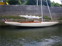 Mise à l'eau de Coq Oona, un dragon